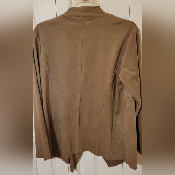 Style & Co Faux Suede Jacket - Picture 3 of 6